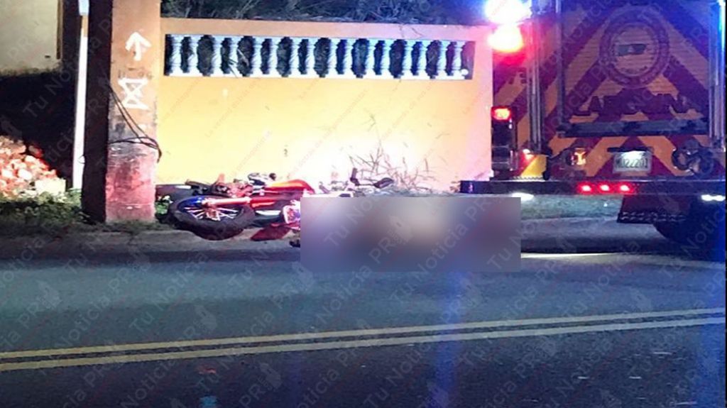  Muere hombre en Carolina al impactar un poste con su motora 