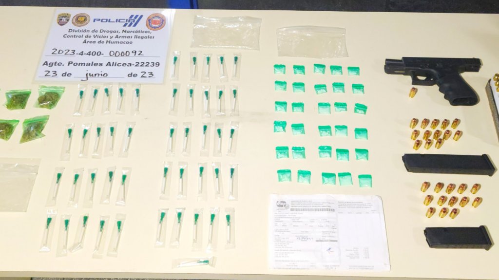  Arrestan a hombre en Las Piedras por posesi&oacute;n de armas y drogas 