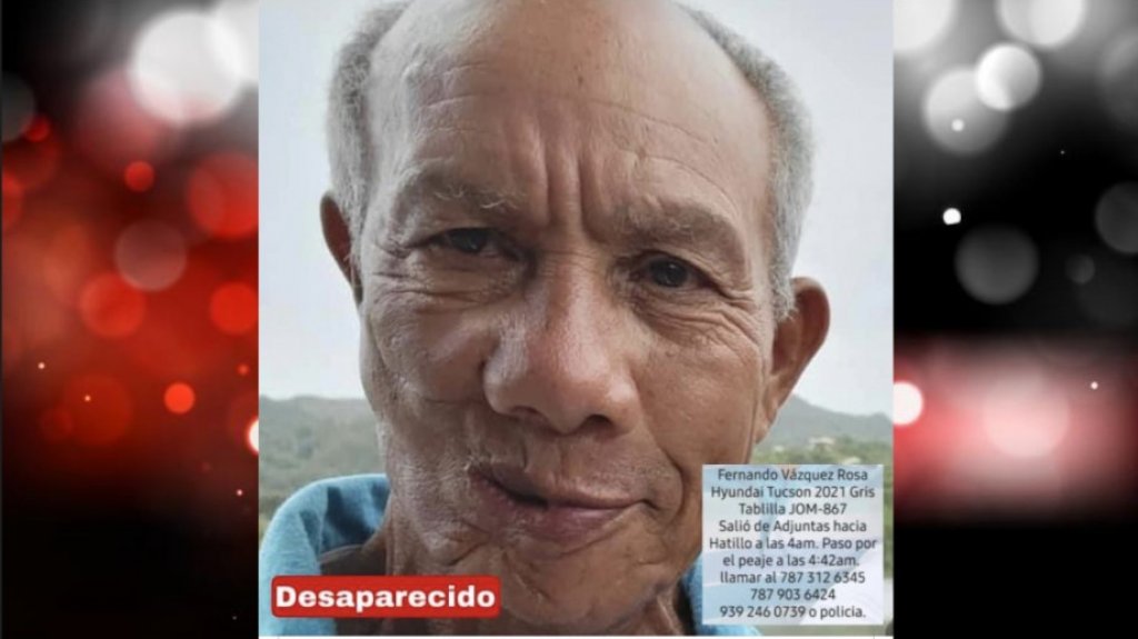  Hallan sin vida a septuagenario que hab&iacute;a sido reportado desaparecido 