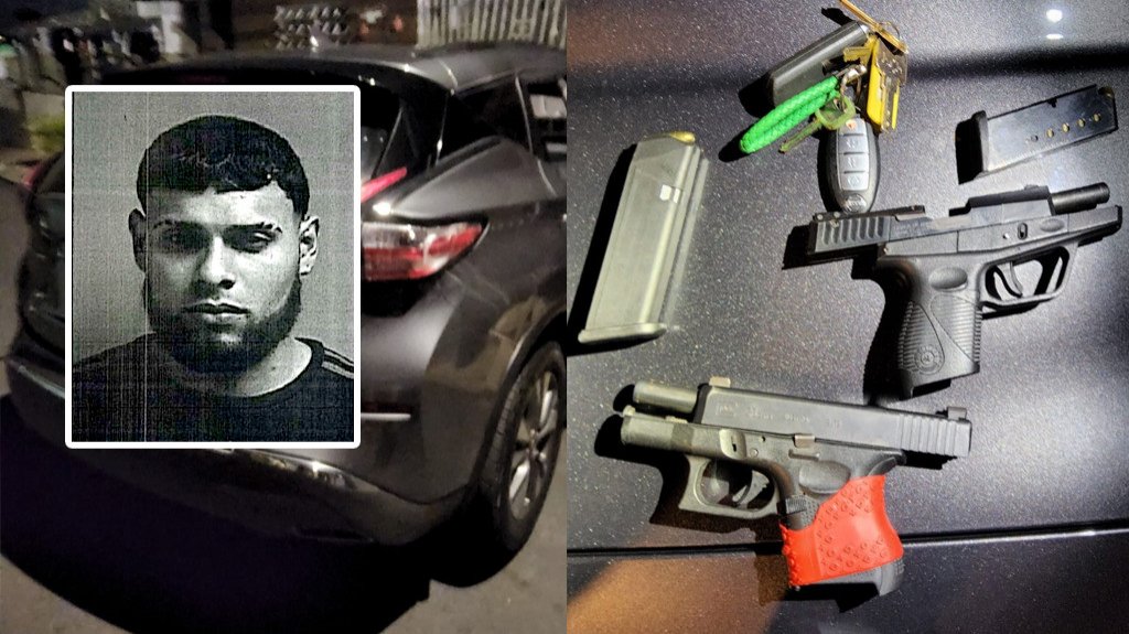  Sujeto armado es arrestado en San Lorenzo mientras conduc&iacute;a un carro robado 