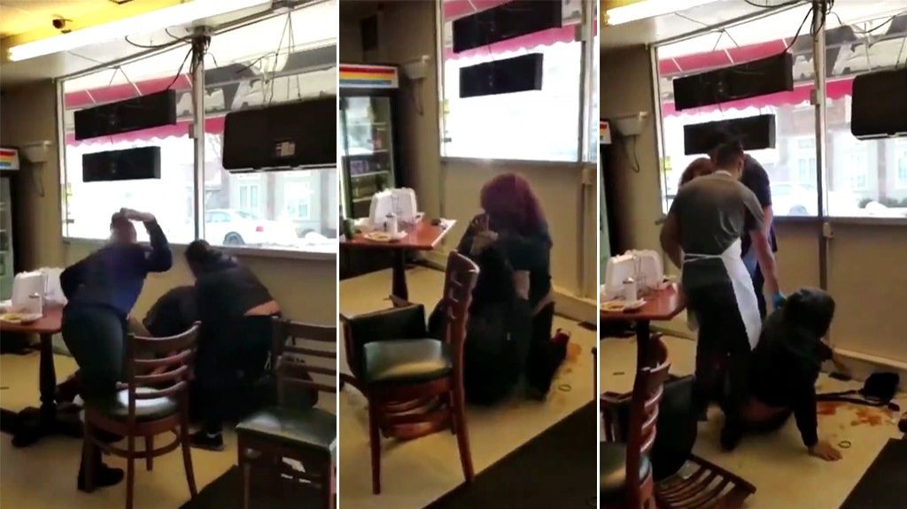 Video: Dos mujeres Boricuas se enfrascan a golpes en una panadería en Cleveland 