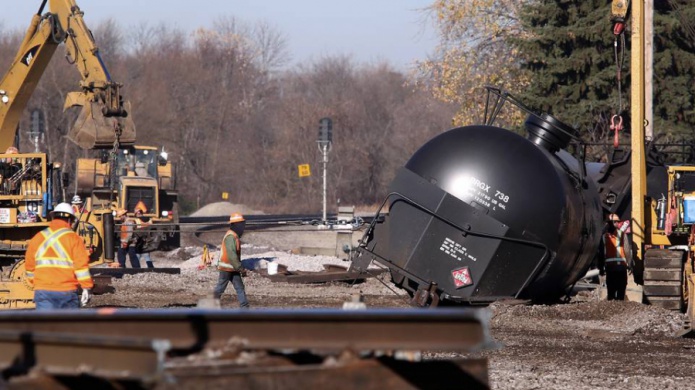 Error humano provocÃ³ descarrilamiento de tren en Wisconsin