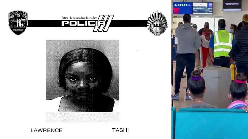  Video: Fichada y con fianza otra turista que agredi&oacute; polic&iacute;as en el aeropuerto 