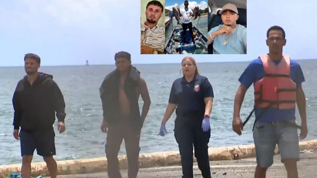  Video del momento en que “El Coast Guard” lleva a tierra a los pescadores desaparecidos 