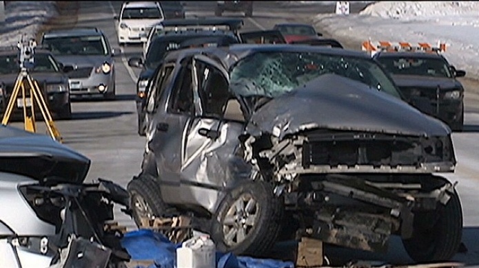 Un bombero encuentra a su hija a punto de morir en un accidente en Nochebuena