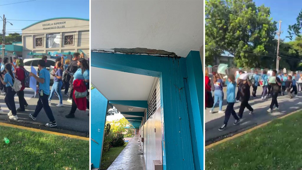  Video: Estudiantes y maestros de escuela en Cataño protestan por condiciones inhumanas en las instalaciones 