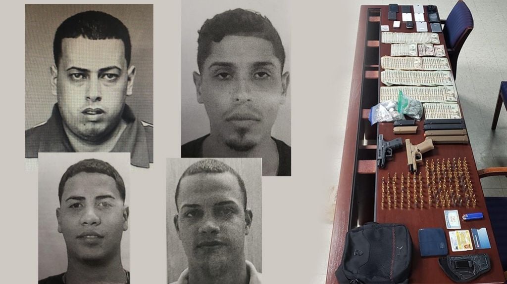  A la c&aacute;rcel federal &ldquo;El combo de gatilleros&rdquo; arrestado ayer durante persecuci&oacute;n en San Juan 
