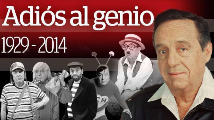 Muere Roberto Gómez Bolaños (Chespirito) falleció a los 85 años en su casa