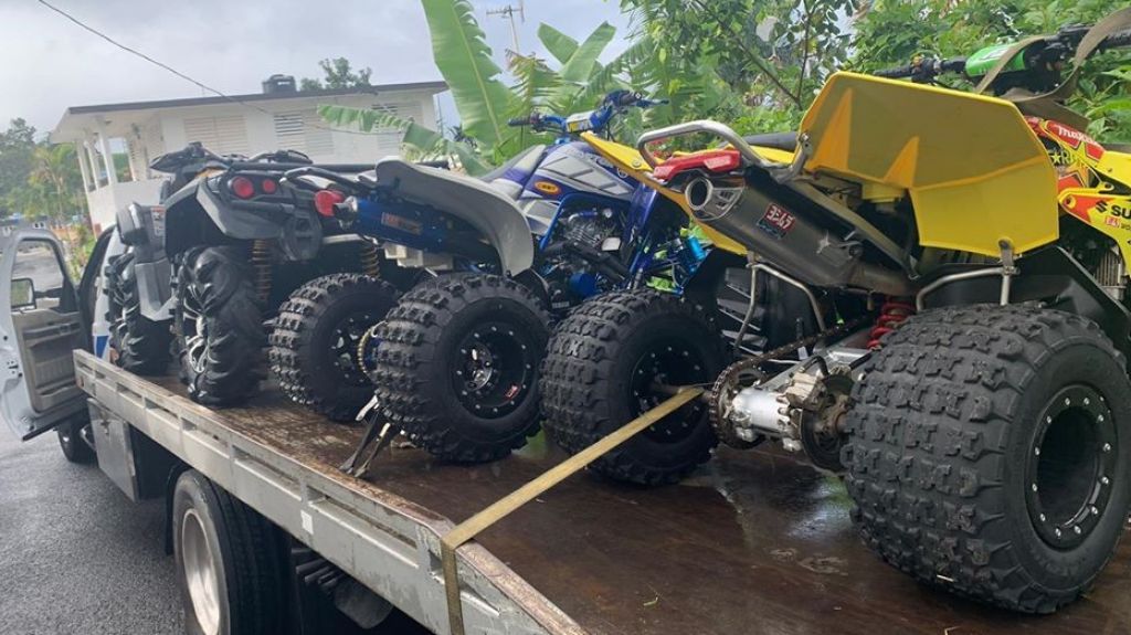  Fotos: Ocupan m&aacute;s de 10 &ldquo;Four track&rdquo; durante una &ldquo;Corrida&rdquo; en Orocovis 