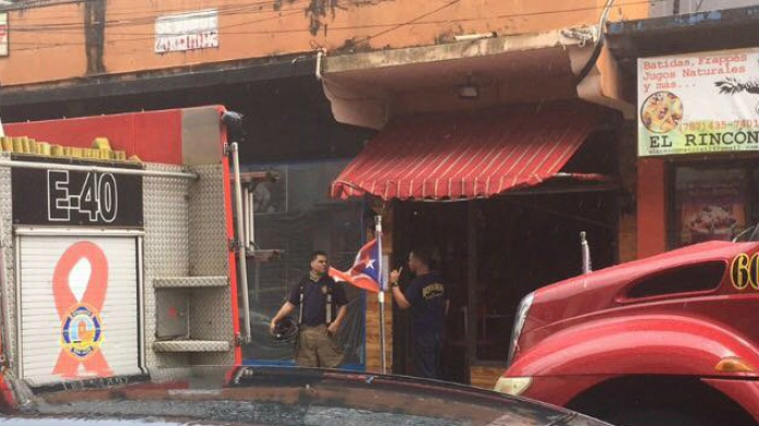 Herida empleada de restaurante en la calle Loiza por explosiÃ³n de gas 