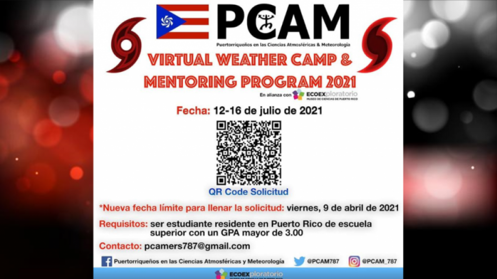  Cincuenta estudiantes participar&aacute;n en campamento de verano en meteorolog&iacute;a 