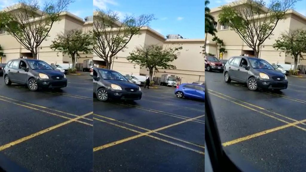  Video: Mujer llega con un meg&aacute;fono hasta Plaza Las Am&eacute;ricas para exigir que cierren por le Coronavirus 