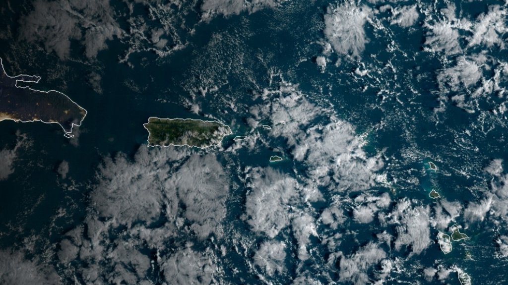  Lluvias pasajeras hacia la región este de la Isla 