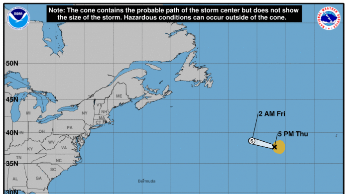 Se forma el primer ciclÃ³n del AtlÃ¡ntico, sin haber comenzado oficialmente la temporada de huracanes 2017.
