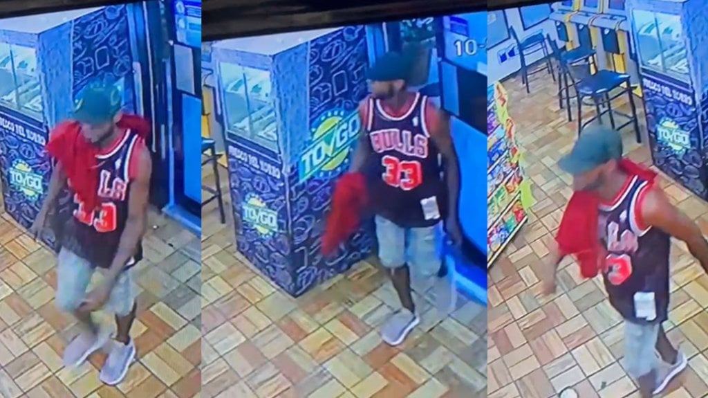  Policía publica video de “Caco” que asaltó gasolinera en Guaynabo 