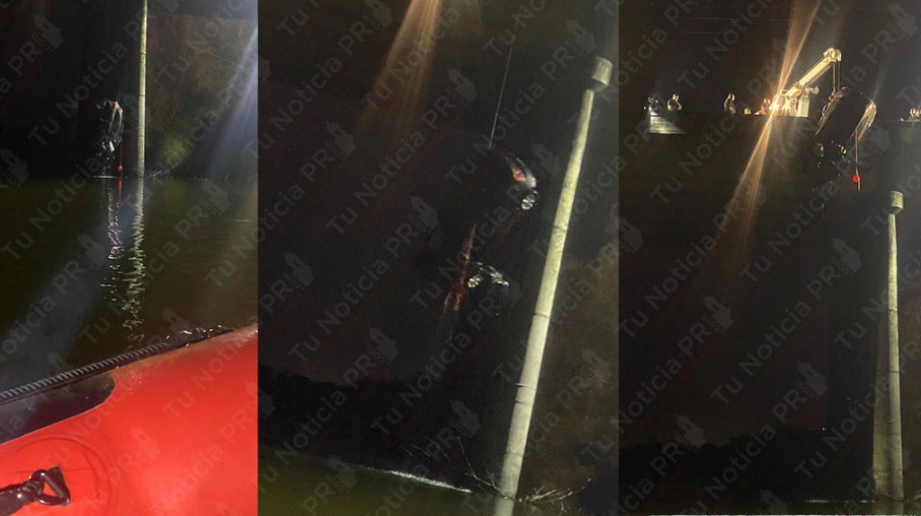  Video: Momento que sacan auto de hombre que muri&oacute; ahoga al caer en un rio de Can&oacute;vanas 