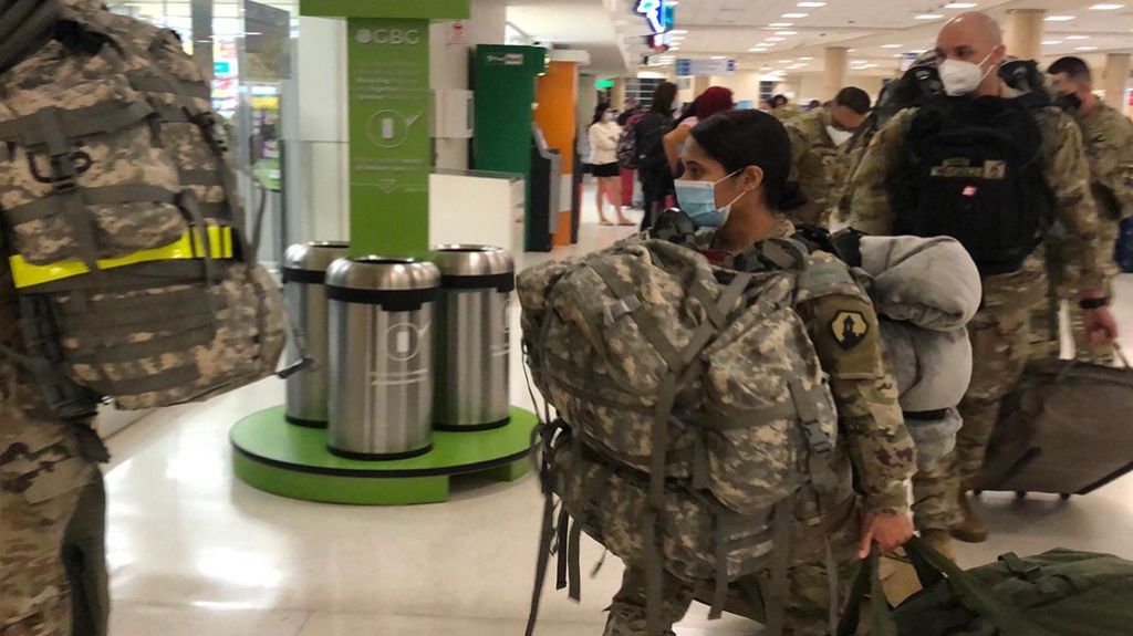 Movilizados medio centenar de soldados boricuas con destino a Irak 