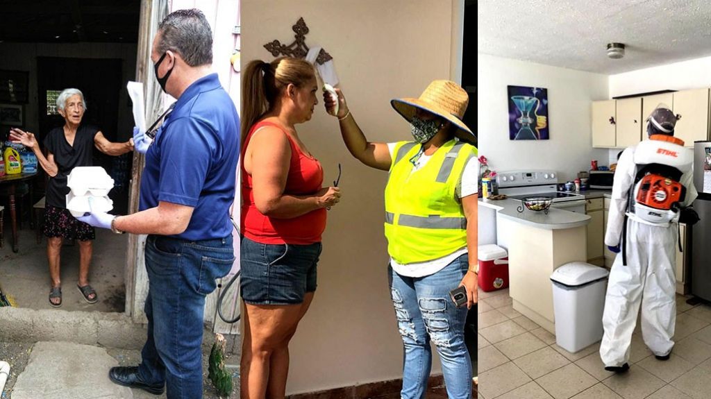  Santa Isabel ha desinfectado m&aacute;s de 2,400 residencias y sigue entregando almuerzos a ancianos y ni&ntilde;os 