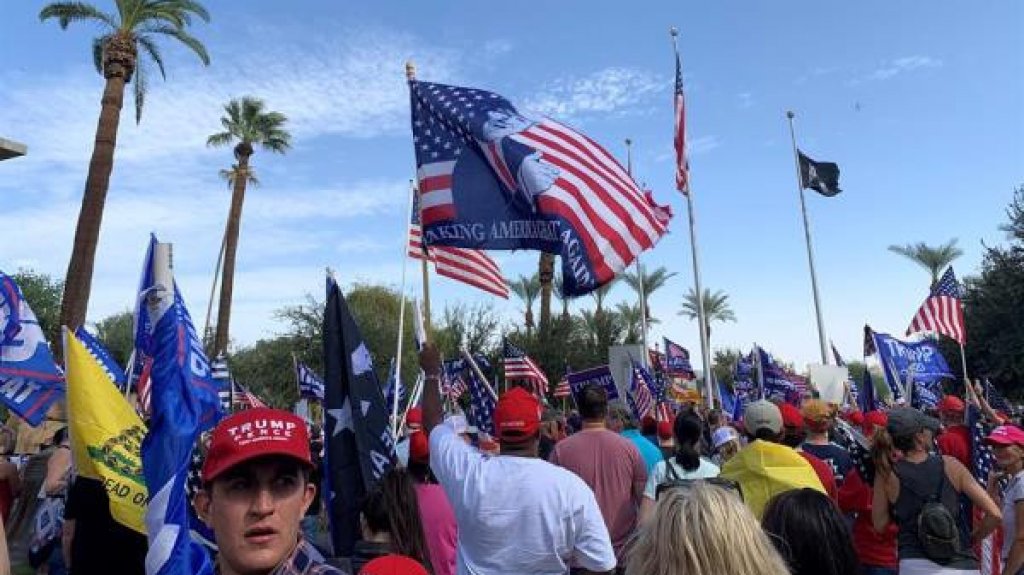  El otro EE.UU. ruge ante los resultados y no acepta la derrota de Trump 