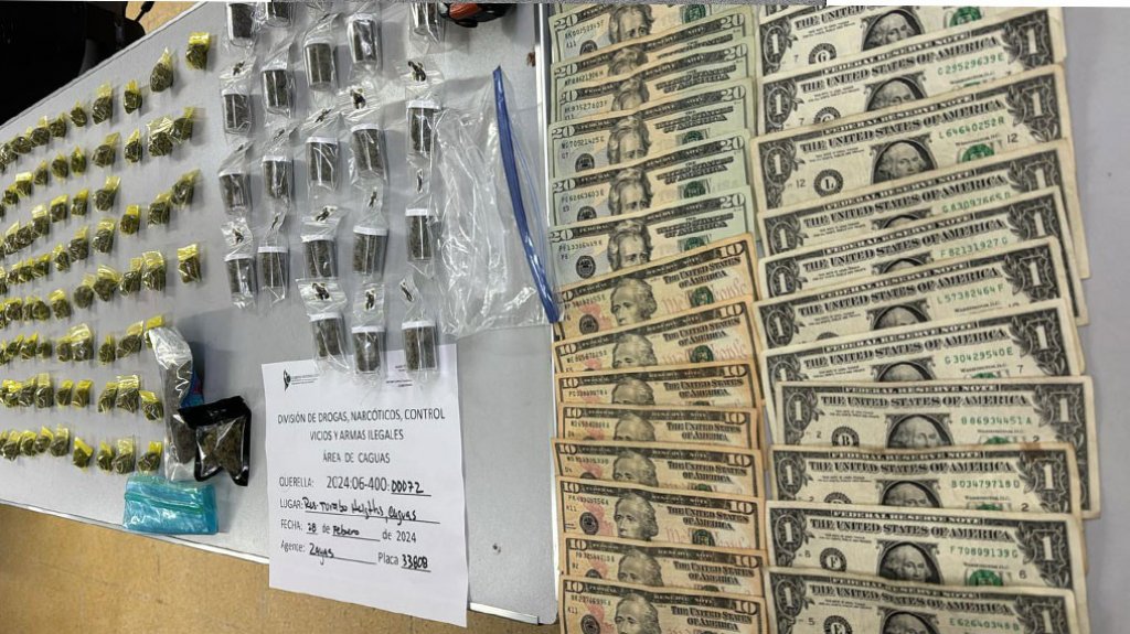  Arrestan con drogas a joven de 21 a&ntilde;os en Caguas 