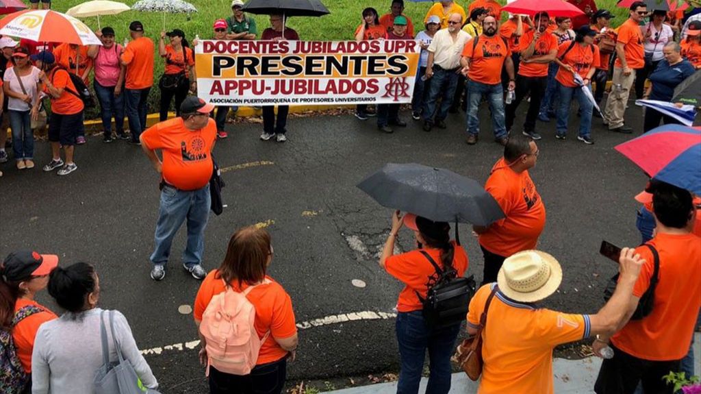  Junta de Retiro de la UPR denuncia JCF ordena cerrar plan de retiro y reducir pensiones de trabajadores universitarios 