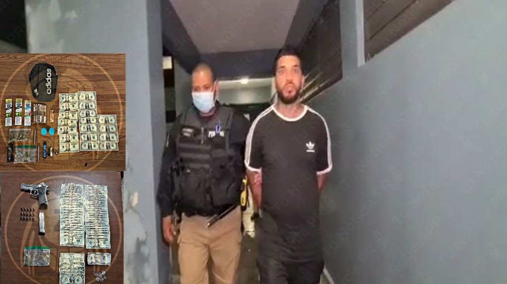  Video: Arrestan en Bayam&oacute;n a un hombre y una mujer con un arma de fuego y drogas 