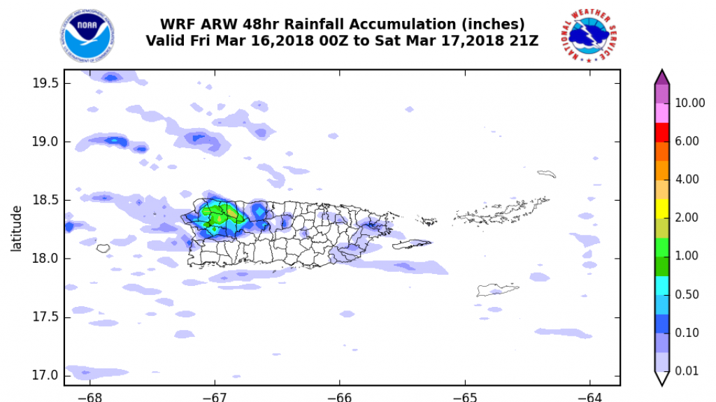  Ligero incremento en el potencial de lluvias 