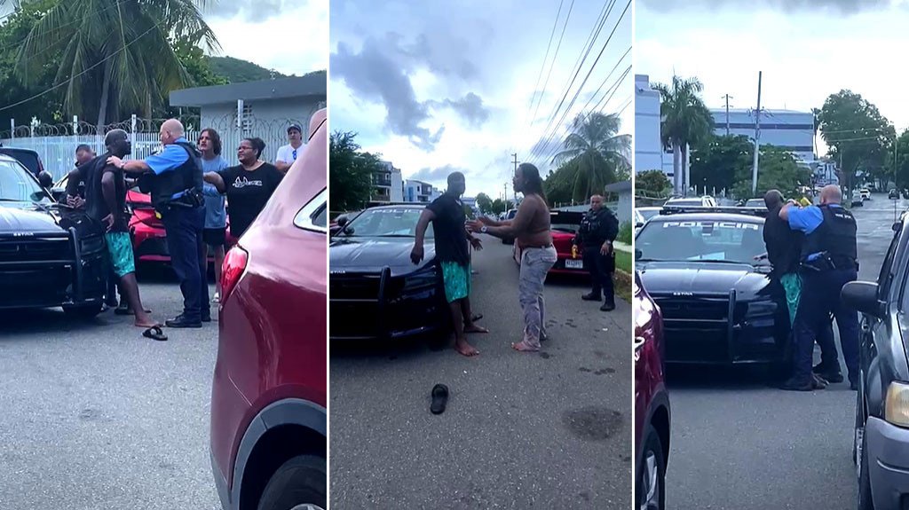  En video momento en que “Turista” agrede a policía estatal 