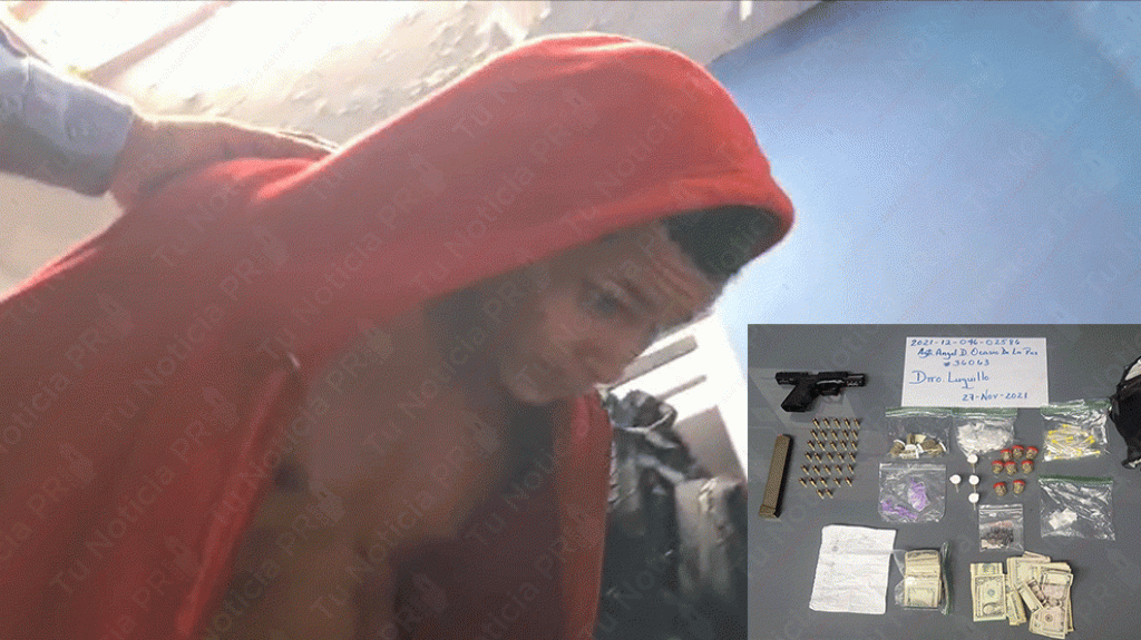  Video: Dos a arrestados con drogas y una pistola luego de una persecuci&oacute;n en Luquillo 