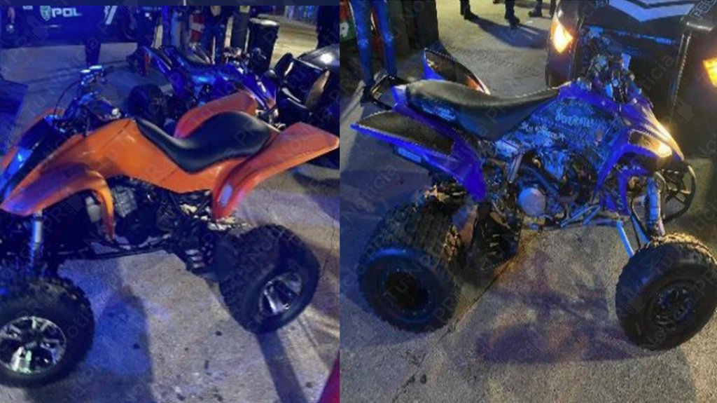  Intentaron atropellar a polic&iacute;as en Caguas, pero terminaron arrestados y sin &ldquo;Four Track&rdquo; 