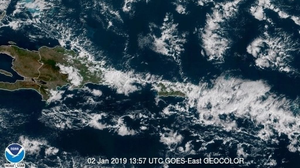  Aguaceros pasajeros y oleaje peligroso hacia el norte y este; potencial de incendios en el sur 