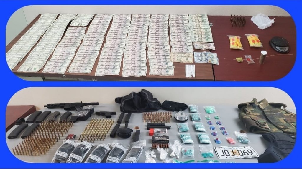  Incautan armas, cargadores y municiones durante un allanamiento en residencial La Ceiba 