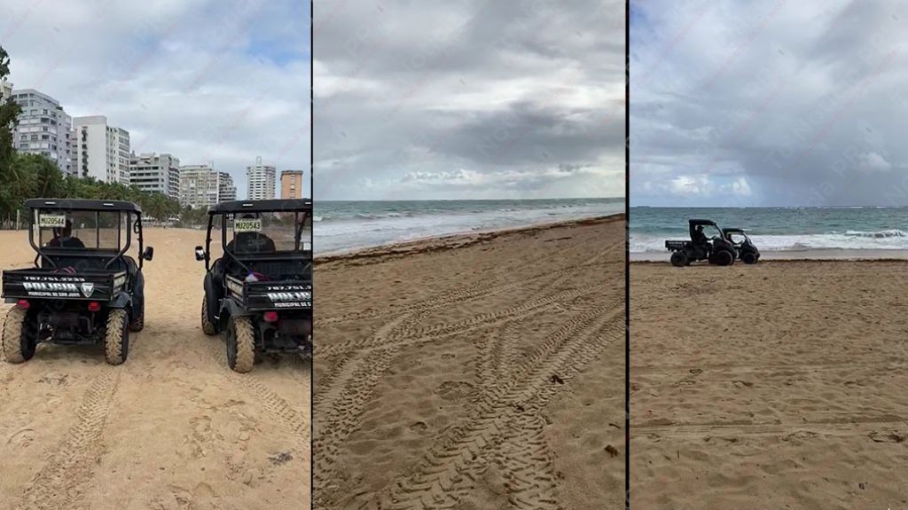  Video: Polic&iacute;a municipal &ldquo;Vac&iacute;a&rdquo; la playa del condado 