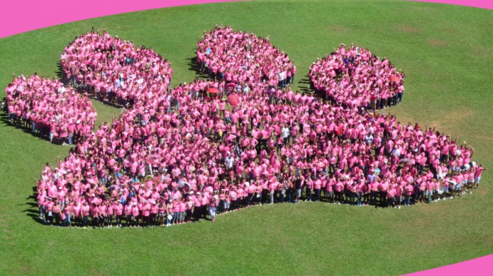 Marcha Rosada en el RUM
