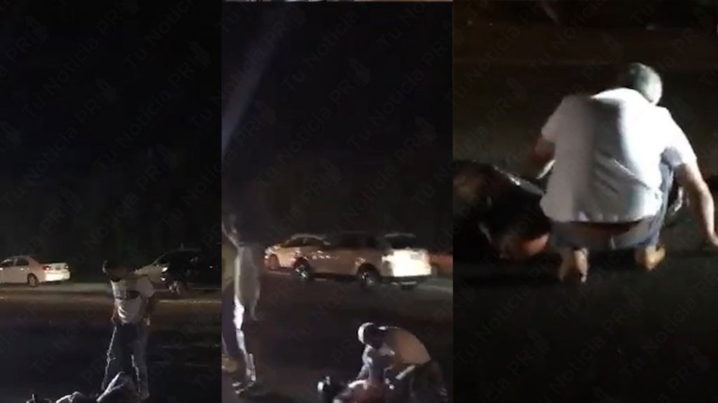  En video Varios hombres y mujeres heridos en accidente con motoras &ldquo;todo terreno&rdquo; 