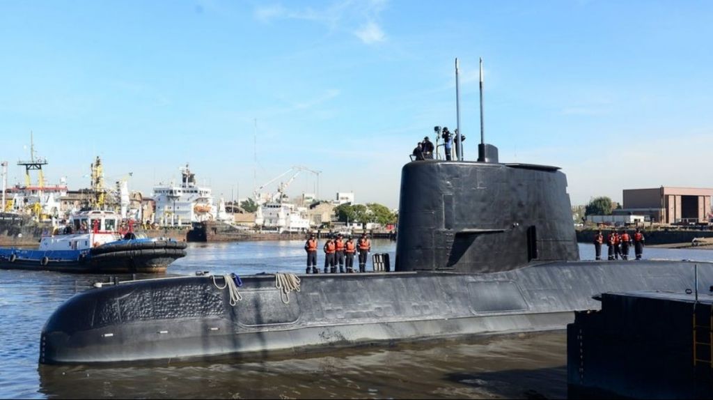  Encuentran el submarino argentino ARA San Juan 