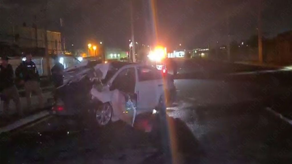  Video: Muere conductor al chocar con un poste en Bayam&oacute;n 