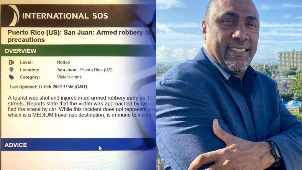  Candidato a la alcald&iacute;a de San Juan por el PNP denuncia la falta de seguridad ante alerta de peligrosidad emitida a viajeros 