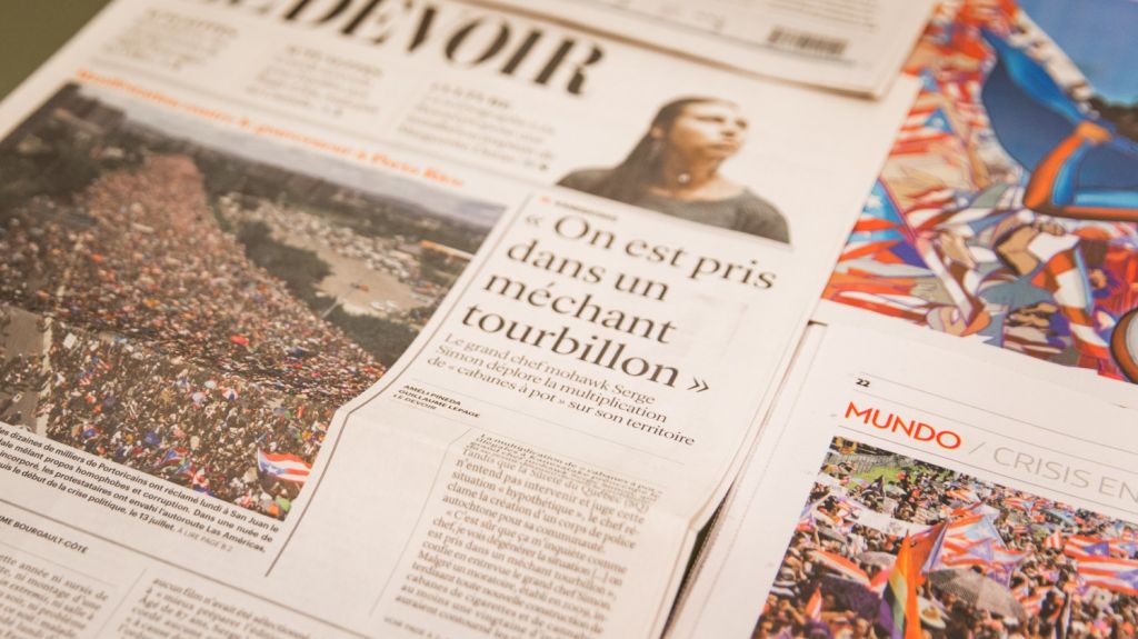  Sistema de Bibliotecas de la UPR solicita donaci&oacute;n de peri&oacute;dicos internacionales referente a las manifestaciones del pasado julio 