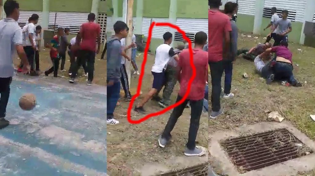  Desmienten con video a la polic&iacute;a y director de escuela en Cabo Rojo, S&iacute; se form&oacute; tremendo revol&uacute; hoy en plantel escolar 