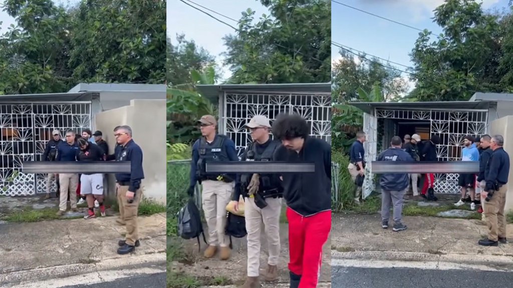  Video del momento en que arrestan a tres pr&oacute;fugos federales en Carolina 