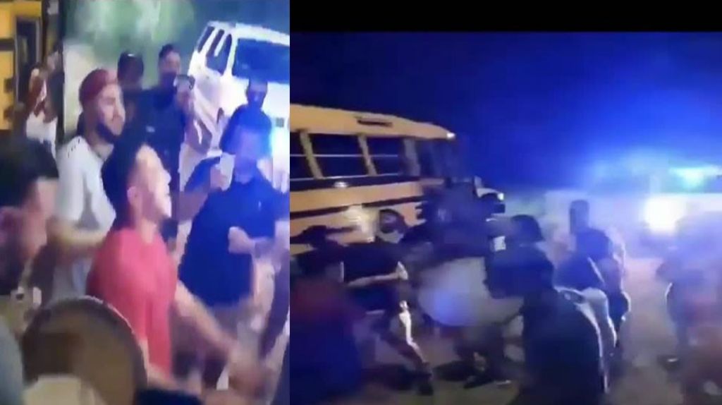  Video: Chocaron en Barceloneta, llegaron los guardias y se form&oacute; el &ldquo;Rumb&oacute;n&rdquo; 