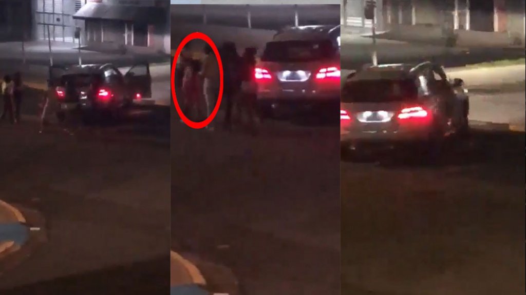  Video: Mujeres en Hato Rey llegan en un auto y le dan una paliza a otra 