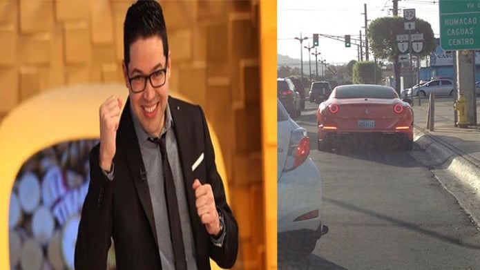 "Mr. Cash" forma "TapÃ³n" en Caguas pa no guayar su Ferrari