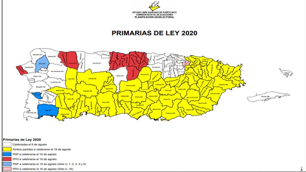  PPD anuncia Centros de Votaci&oacute;n para la Primaria del domingo, 16 de agosto 