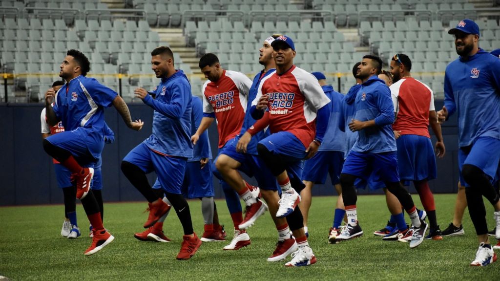  Novena boricua realiza su primera práctica en Corea 