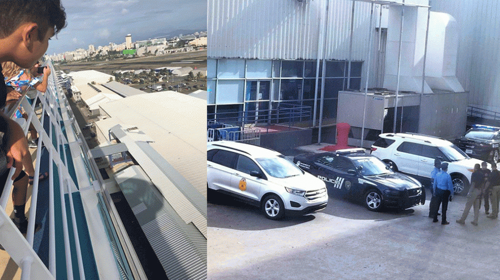  Video del lugar del crucero en San Juan, desde donde cay&oacute; bebe de 2 a&ntilde;os 