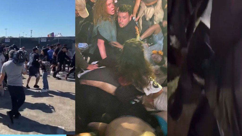  Video del a estampida de personas que dej&oacute; 8 muertos y cientos de heridos en un festival de m&uacute;sica 