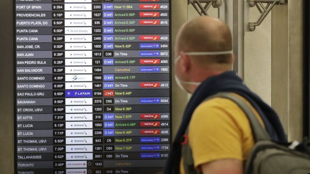  Recomienda EE.UU a sus ciudadanos salir inmediatamente de la Rep&uacute;blica Dominicana o estar preparados para permanecer por un per&iacute;odo indefinido 