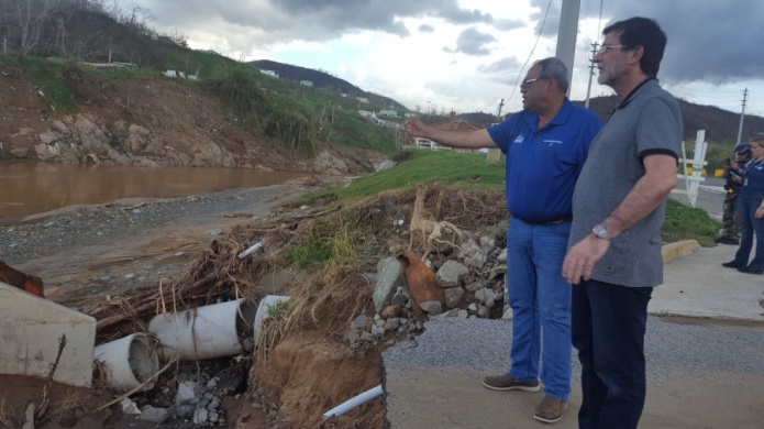 Visita los pueblos del norte y el centro el secretario de Estado